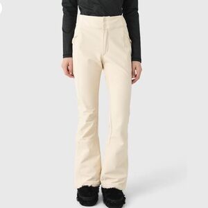 Halfdays Women Emma Softshell Ski Pants - Cream